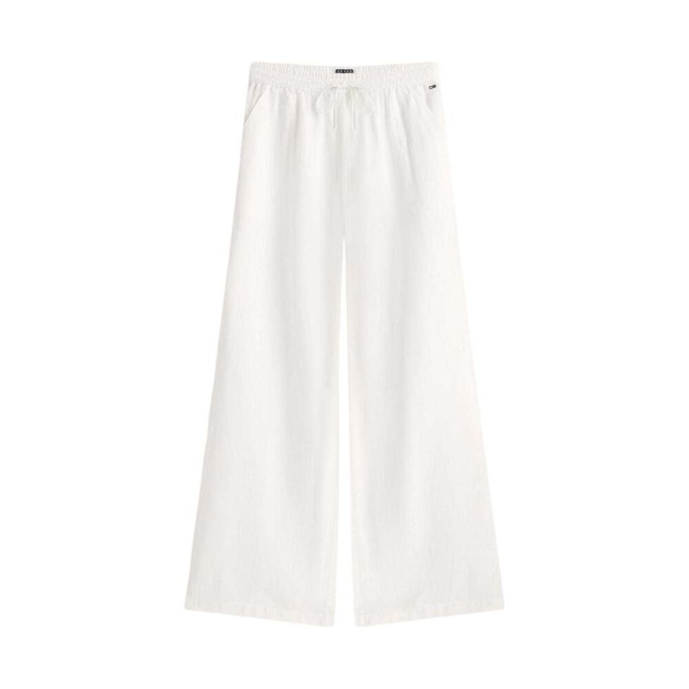 Tommy Jeans Womens/Ladies Lightweight Straight Leg Pants / Ecru